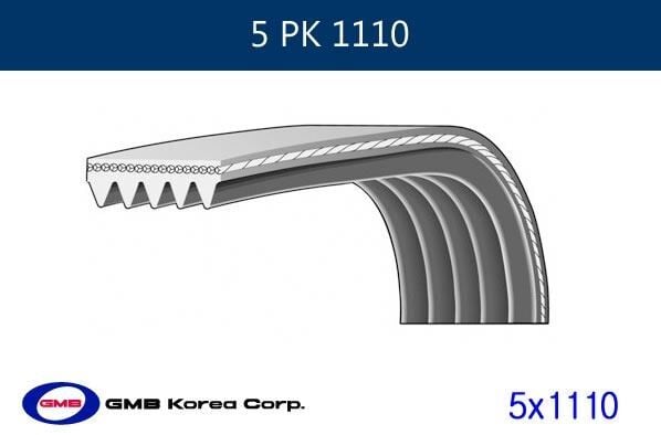 ALTERNATÖR KAYIŞI 5PK1110