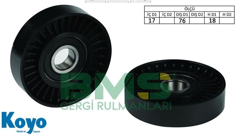 ALTERNATÖR GERGİ RULMANI RENAULT CLİO