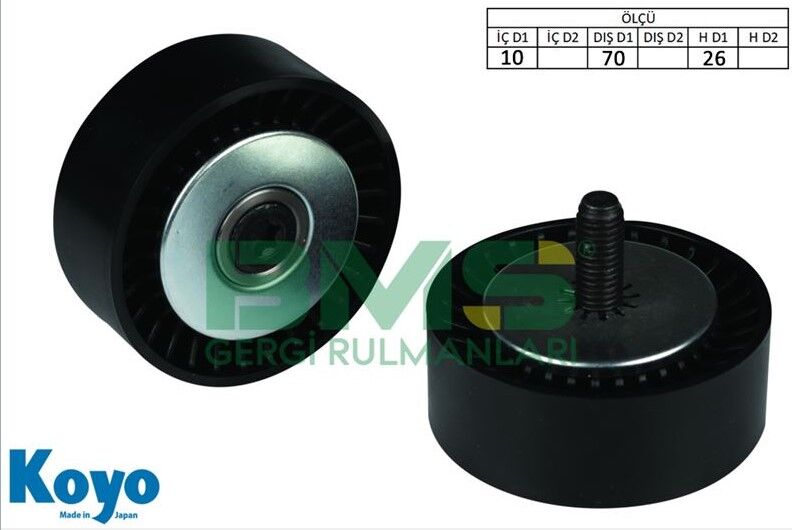 ALTERNATÖR GERGİ RULMANI 1.6 MTJET FİAT DOBLO