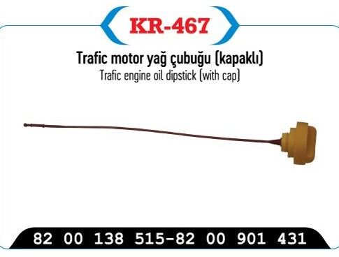 MOTOR YAĞ ÇUBUĞU RENAULT TRAFİC