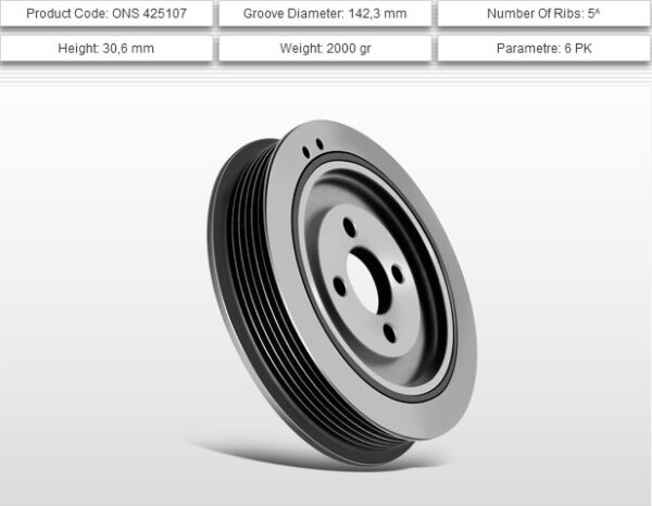 KRANK KASNAĞI DJ5TED PEUGEOT BOXER