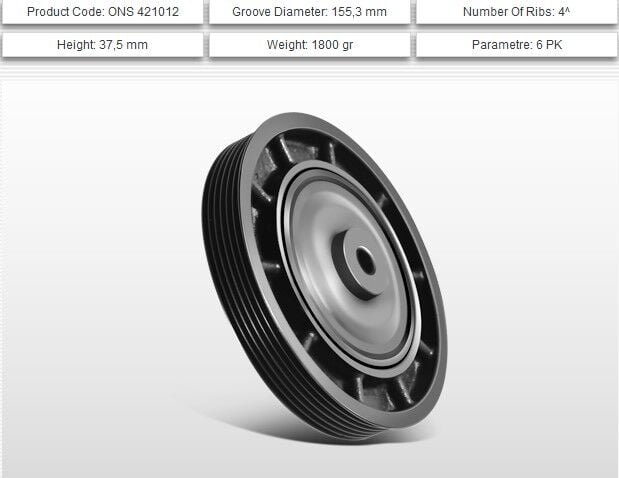 KRANK KASNAĞI KLİMALI 1.9D F9Q RENAULT TRAFİC