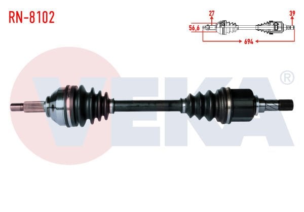AKS SOL RENAULT TRAFİC II