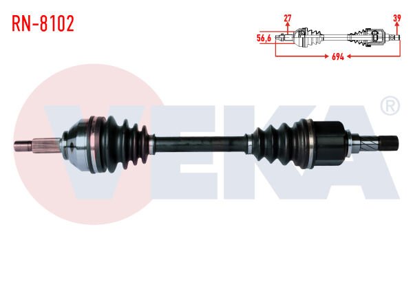 AKS SOL RENAULT TRAFİC II