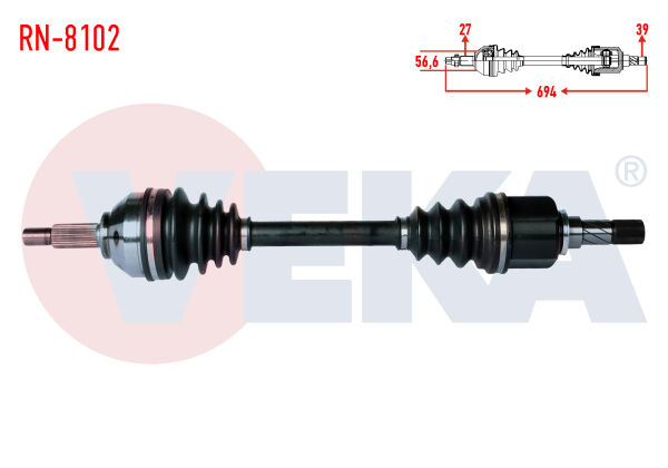 AKS SOL RENAULT TRAFİC II