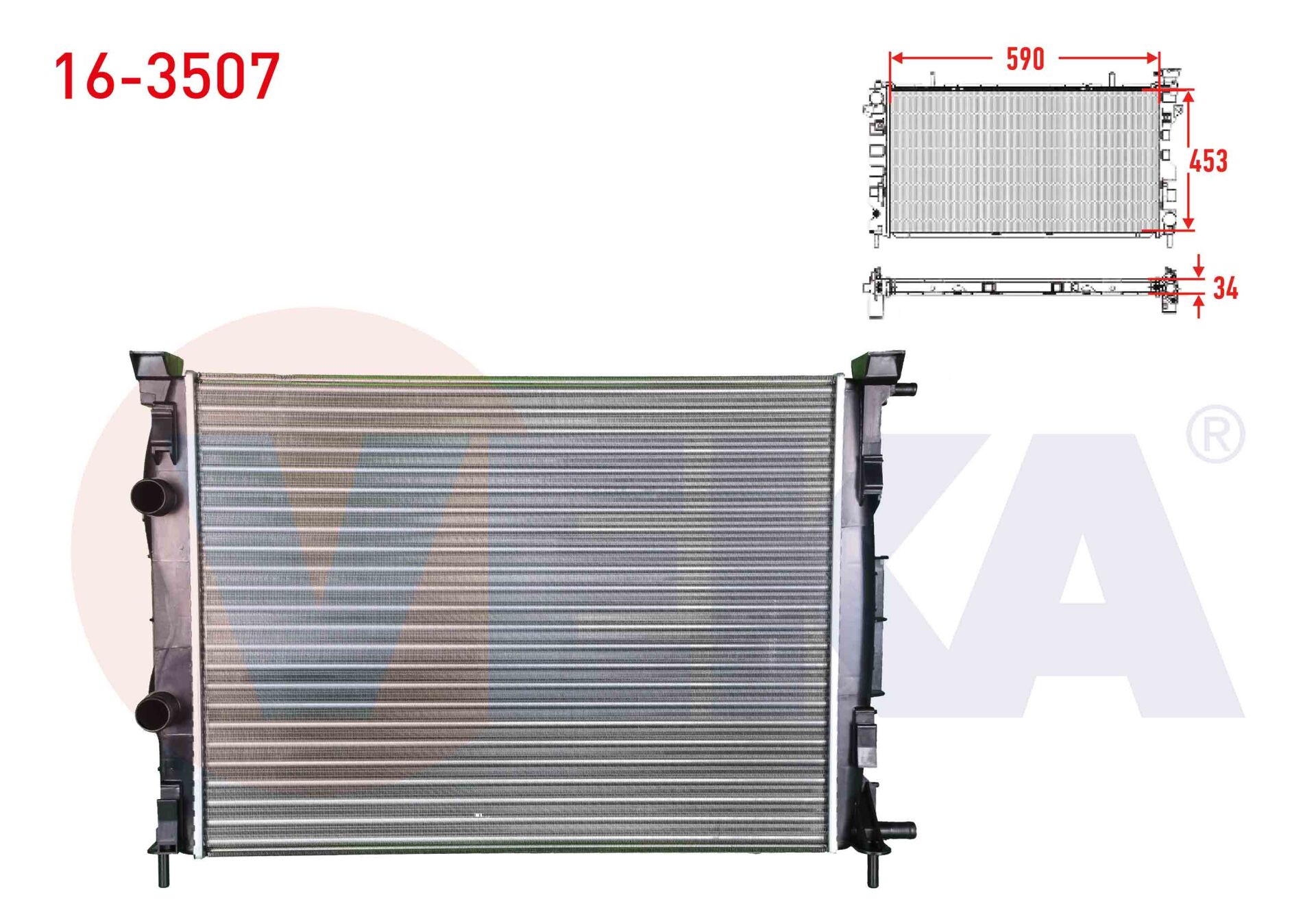 SU RADYATÖRÜ 1.5 DCİ RENAULT MEGANE II