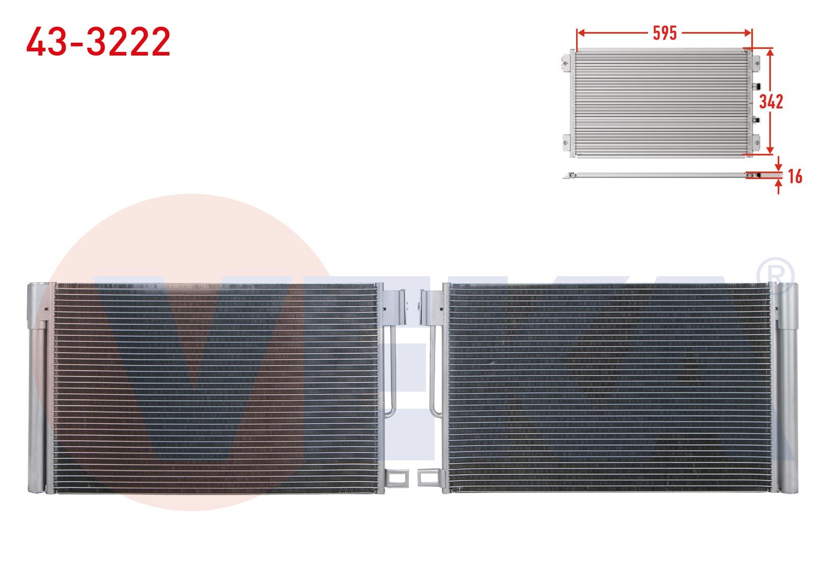 KLİMA RADYATÖRÜ PEUGEOT BİPPER