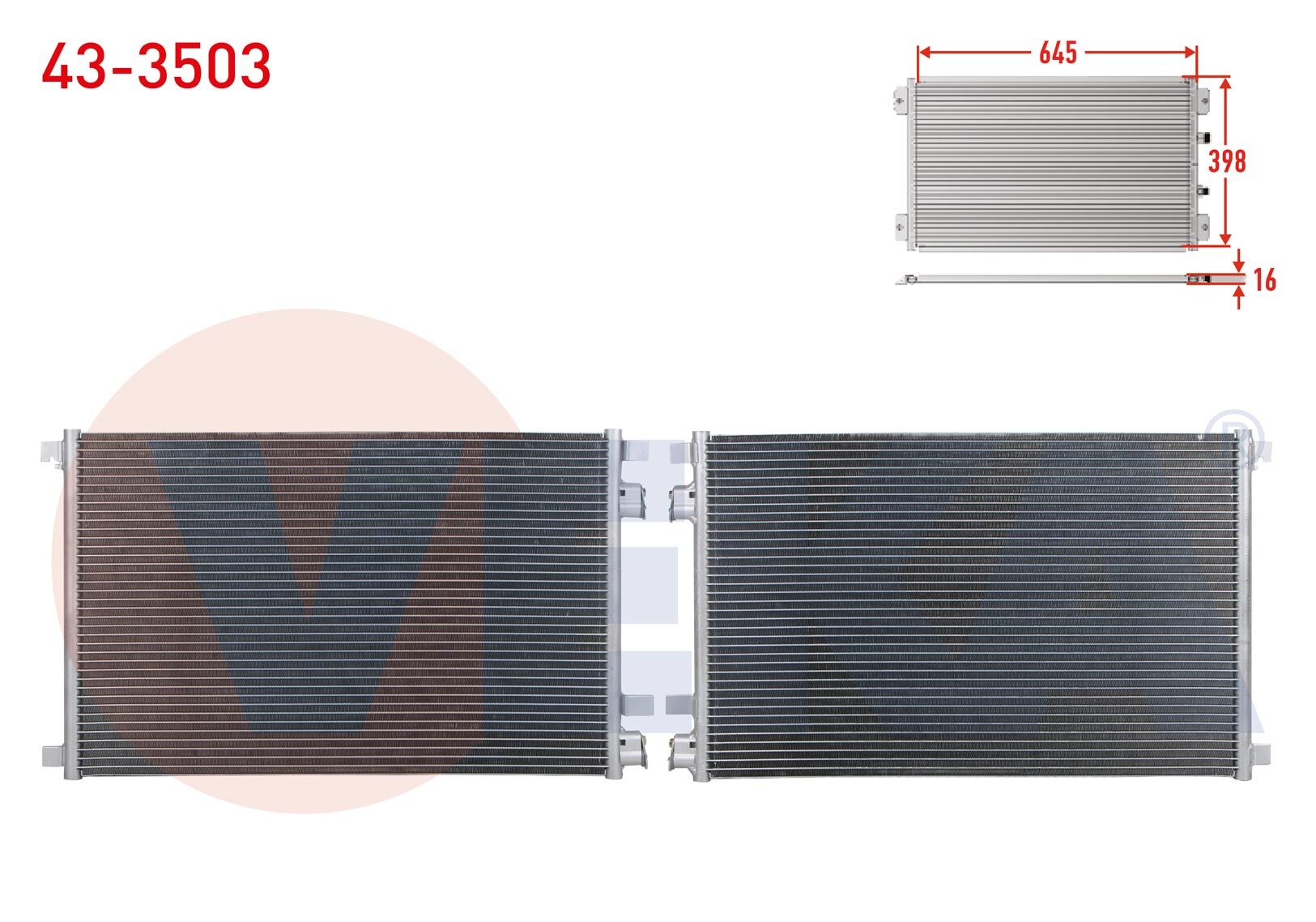 KLİMA RADYATÖRÜ RENAULT MEGANE II 1.5DCİ