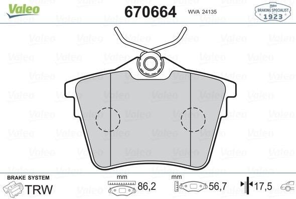 ARKA FREN BALATASI CİTROEN C5 X7 DV6C 407