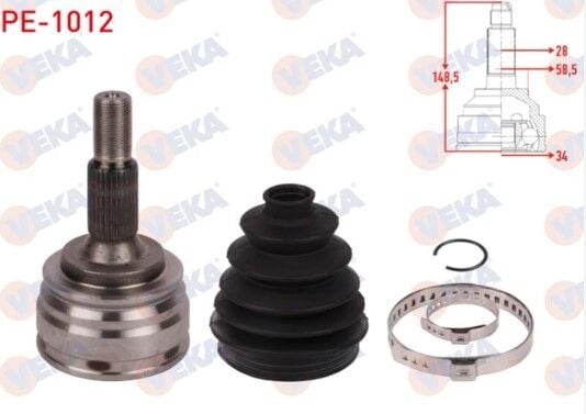 AKS KAFASI 1.5 DV5C PEUGEOT RIFTER