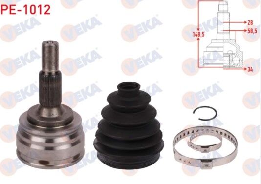 AKS KAFASI 1.5 DV5C PEUGEOT RIFTER