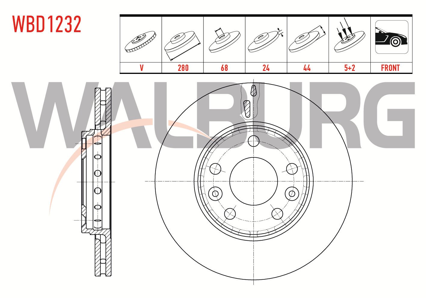 ÖN FREN DİSKİ RENAULT MEGANE III