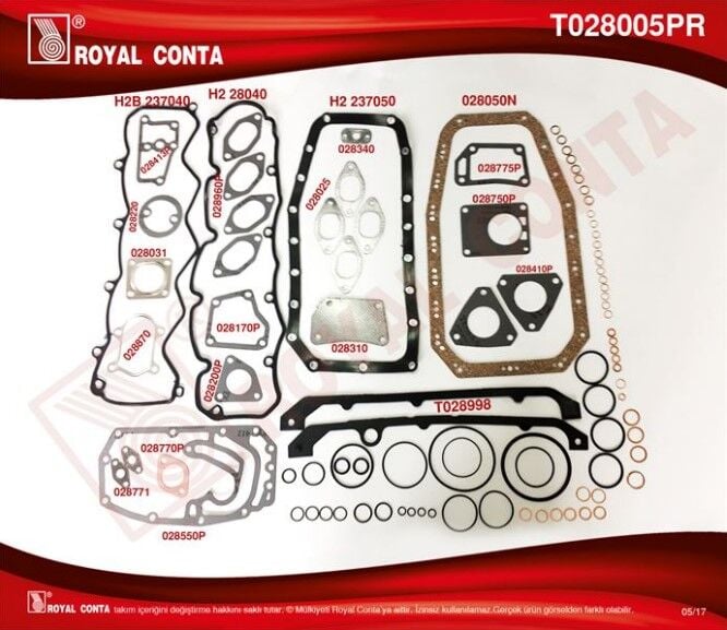 TAKIM CONTA PEUGEOT BOXER 2.8 HDİ