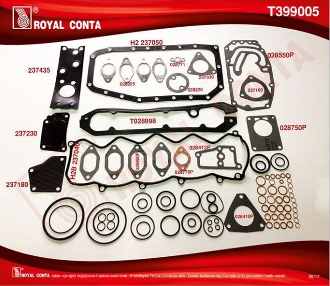 TAKIM CONTA PEUGEOT BOXER 2.8 HDİ