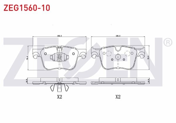 ÖN FREN BALATA PEUGEOT 508