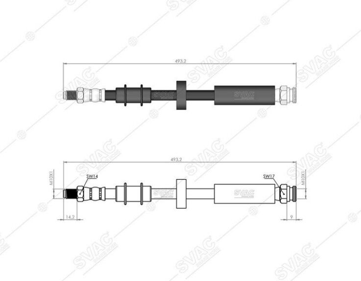 ÖN FREN HORTUMU PEUGEOT BOXER
