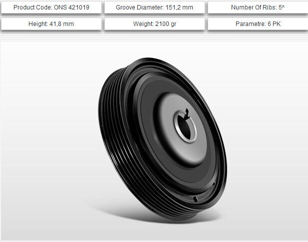 KRANK KASNAĞI 1.5 DCİ K9K RENAULT CLİO III