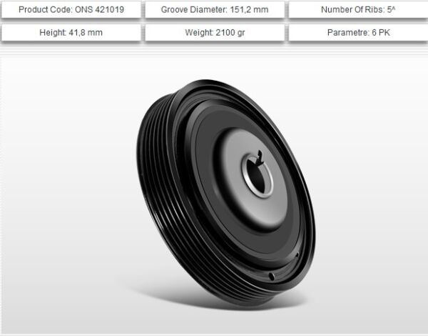 KRANK KASNAĞI 1.5 DCİ K9K RENAULT CLİO III