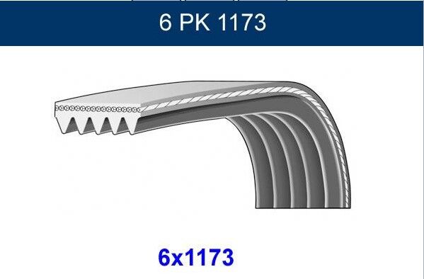 ALTERNATÖR KAYIŞI 6PK1173