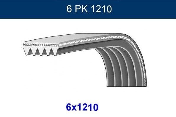 ALTERNATÖR KAYIŞI 6PK1210