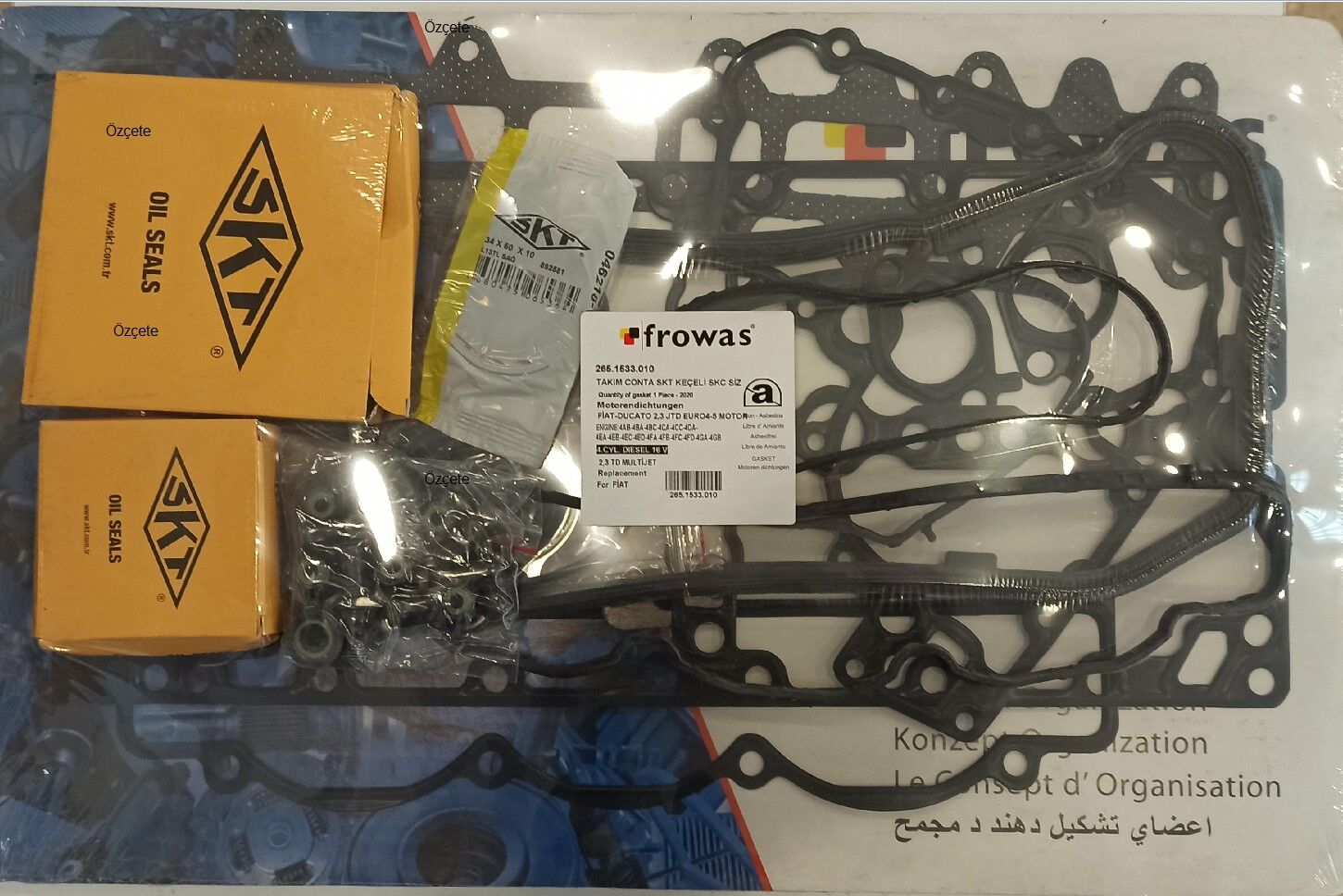 TAKIM CONTA FİAT DUCATO 3 2.3