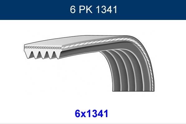 ALTERNATÖR KAYIŞI 6PK1341
