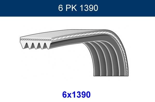 ALTERNATÖR KAYIŞI 6PK1390