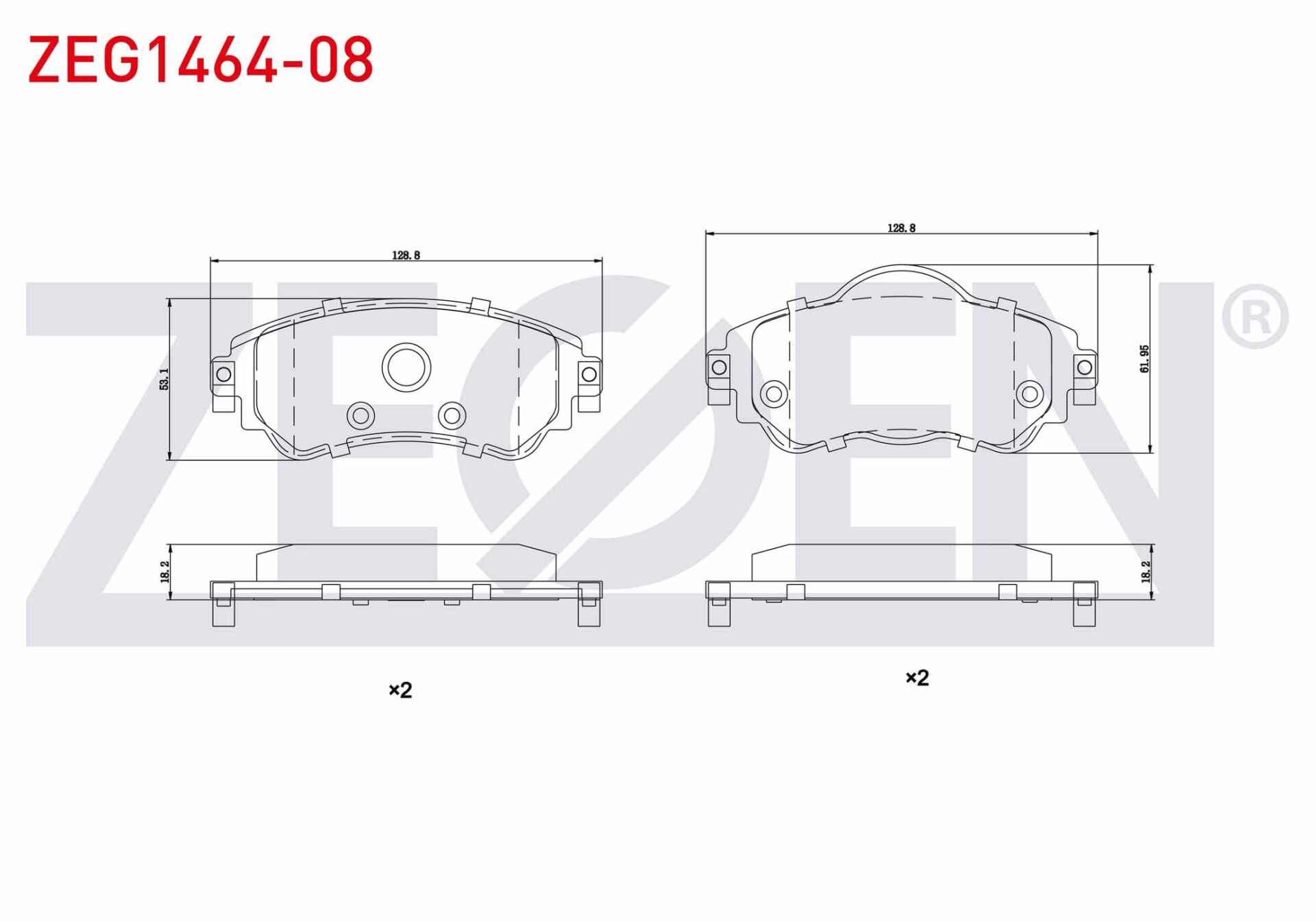 ÖN FREN BALATASI CİTROEN C4