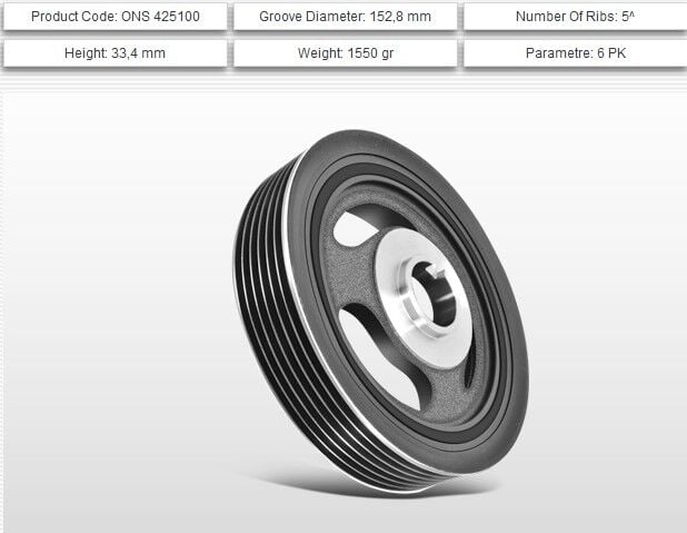 KRANK KASNAĞI DV4 PEUGEOT 206