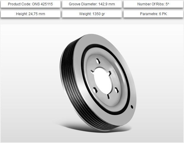 KRANK KASNAĞI PEUGEOT 206-BİPPER