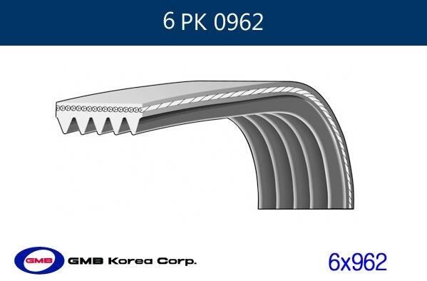 ALTERNATÖR KAYIŞI 6PK962