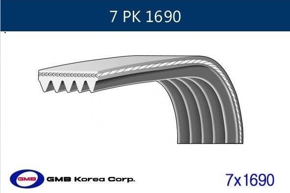 ALTERNATÖR KAYIŞI 7PK1690