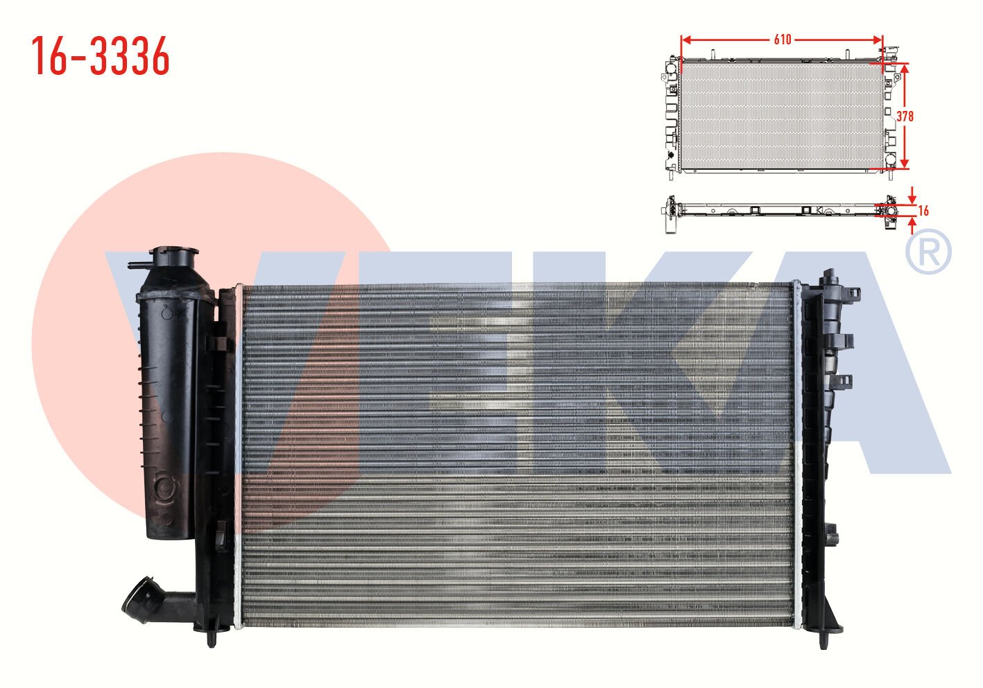 SU RADYATÖRÜ PEUGEOT 306