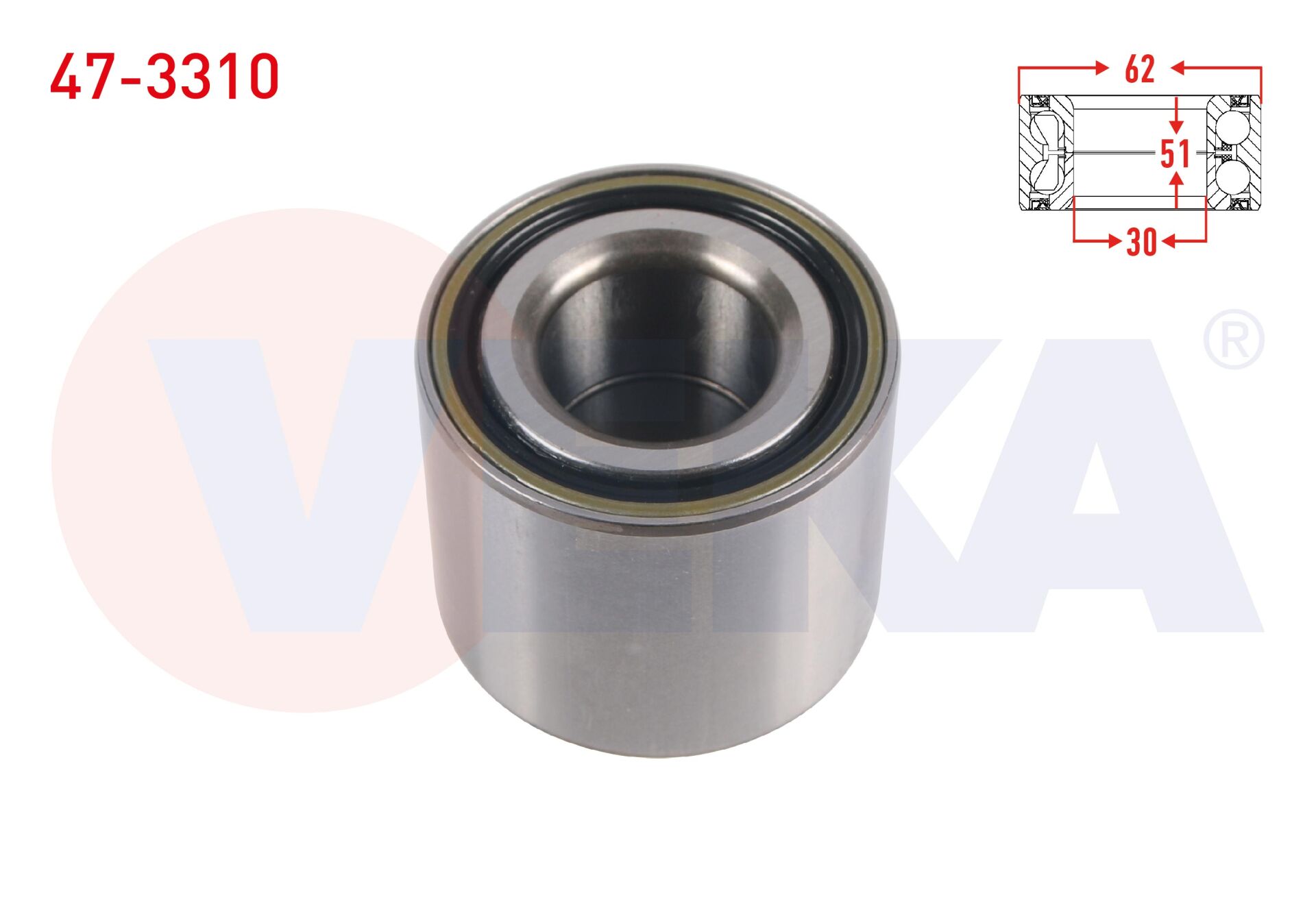 ARKA PORYA RULMANI PEUGEOT 307 3008