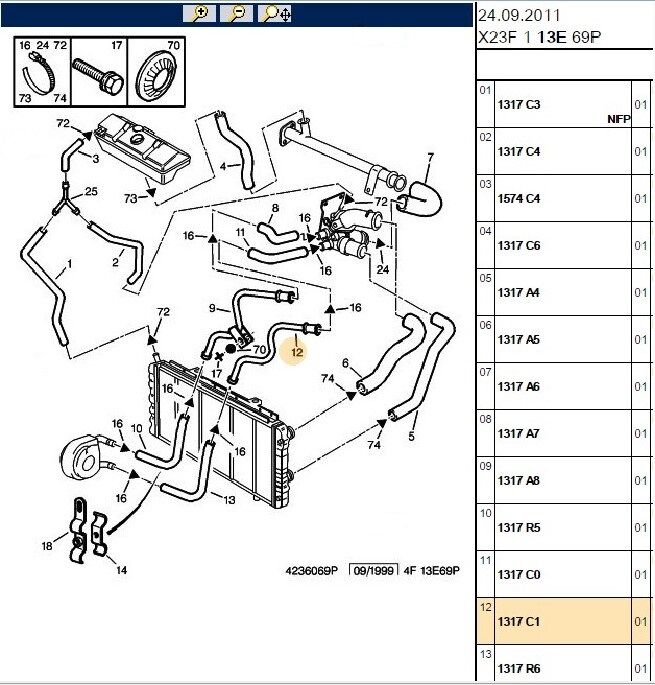 YAĞ SOĞUTUCU BORUSU PEUGEOT BOXER 1