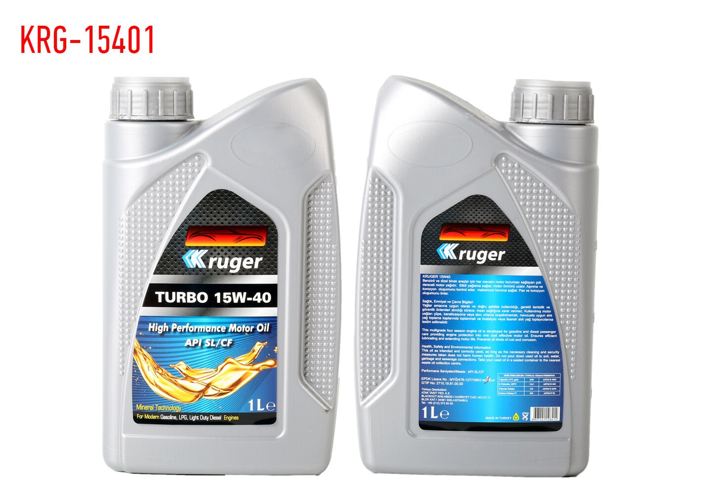 MOTOR YAĞI 15W-40 1LT