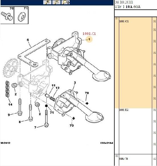 YAĞ POMPASI 1.9 DW8B PEUGEOT PARTNER