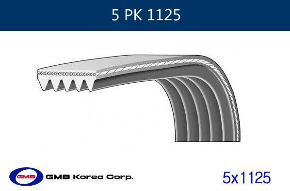 ALTERNATÖR KAYIŞI 5PK1125