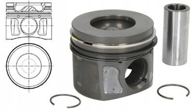 PİSTON SEGMAN 156BG EURO 6 BOXER 4