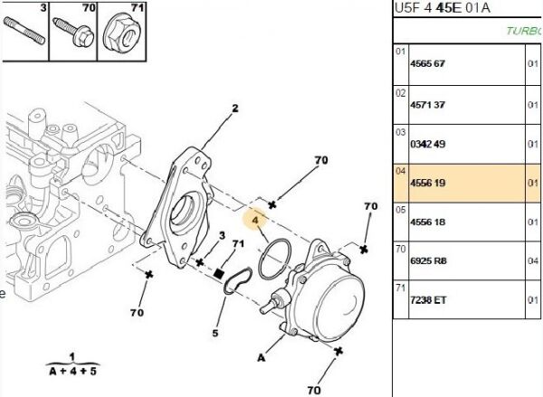 VAKUM POMPA CONTASI DW10 PEUGEOT PARTNER