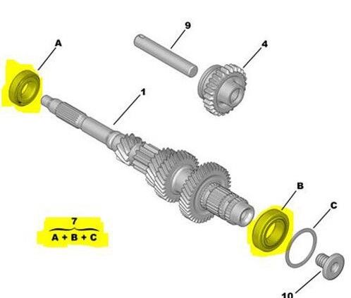 PRİZDİREK MİL BİLYASI PEUGEOT BOXER 2-3