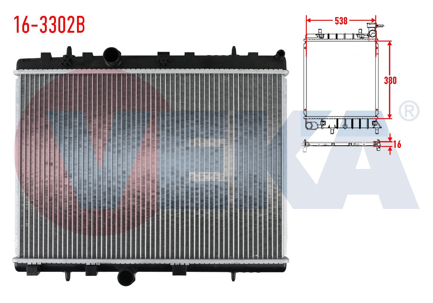 SU RADYATÖRÜ PEUGEOT 301