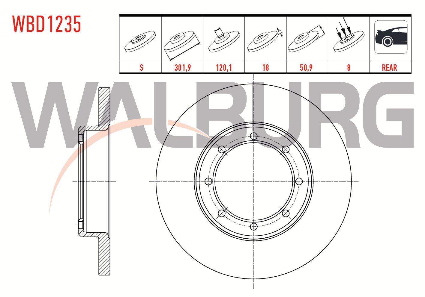 ARKA FREN DİSKİ ÇİFT ÇEKER RENAULT MASTER 3