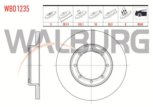 ARKA FREN DİSKİ ÇİFT ÇEKER RENAULT MASTER 3