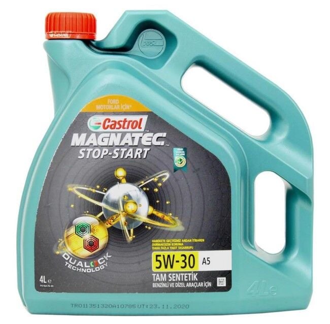 MOTOR YAĞI 4LT 5W-30 A5 START STOP