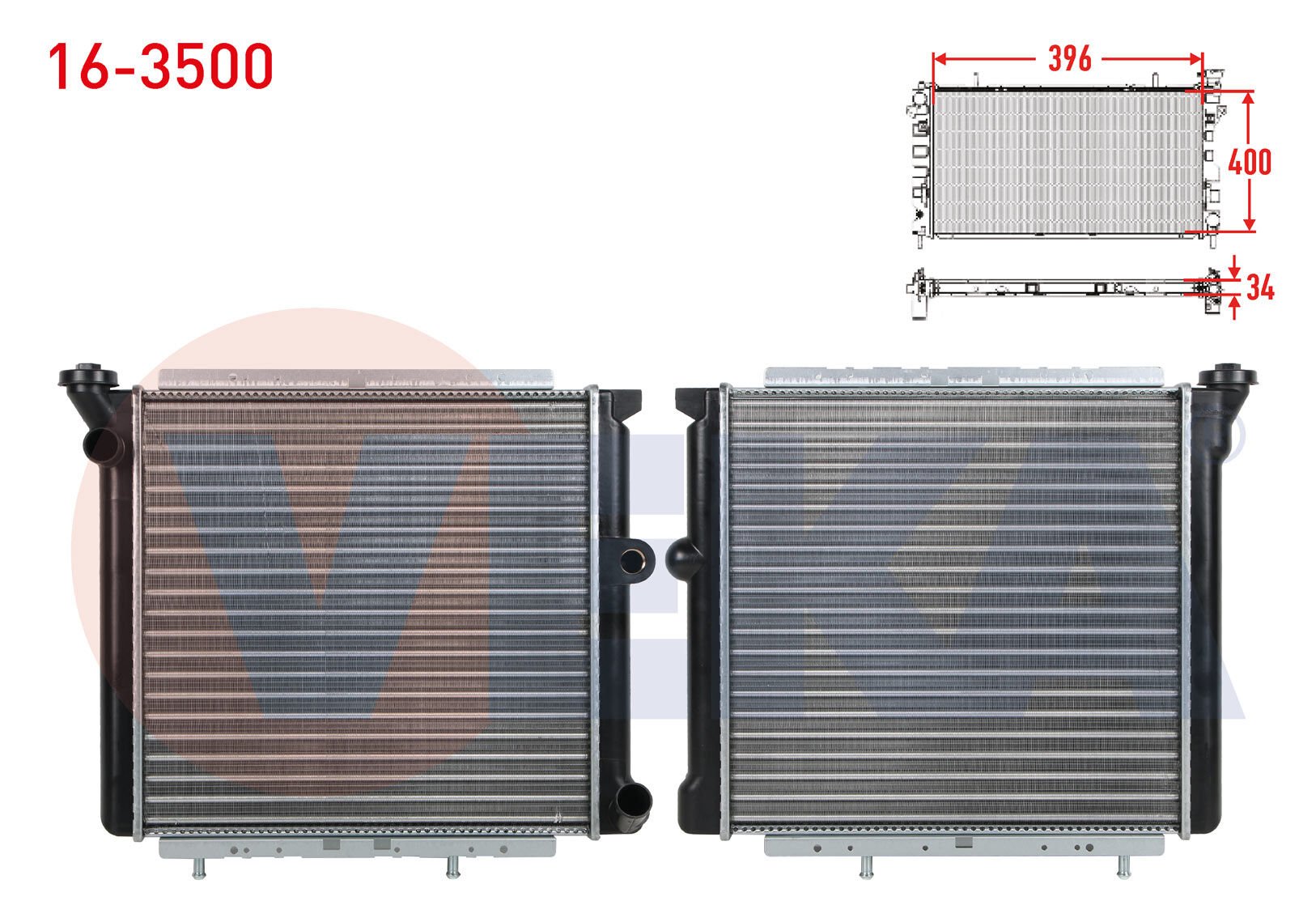 SU RADYATÖRÜ MEKANİK RENAULT R9 1.4 1.6 1985-2000