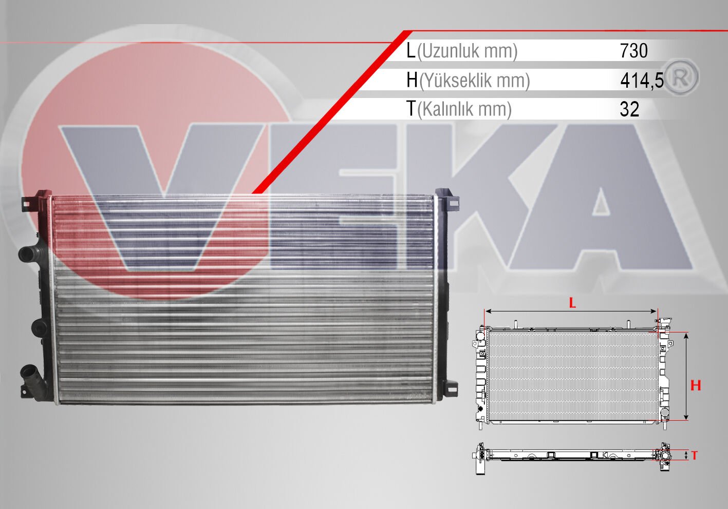 SU RADYATÖRÜ RENAULT MASTER 2
