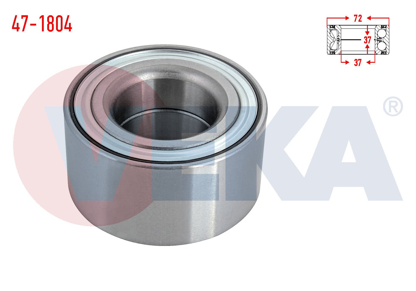 ÖN TEKER PORYA RULMANI FİAT ALBEA DOBLO LİNEA RENAULT KANGOO 1.9