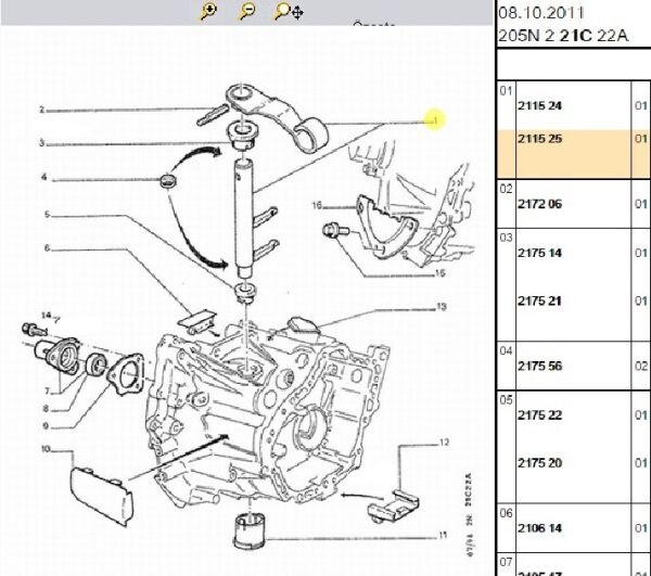 DEBRİYAJ ÇATALI E.M PEUGEOT PARTNER