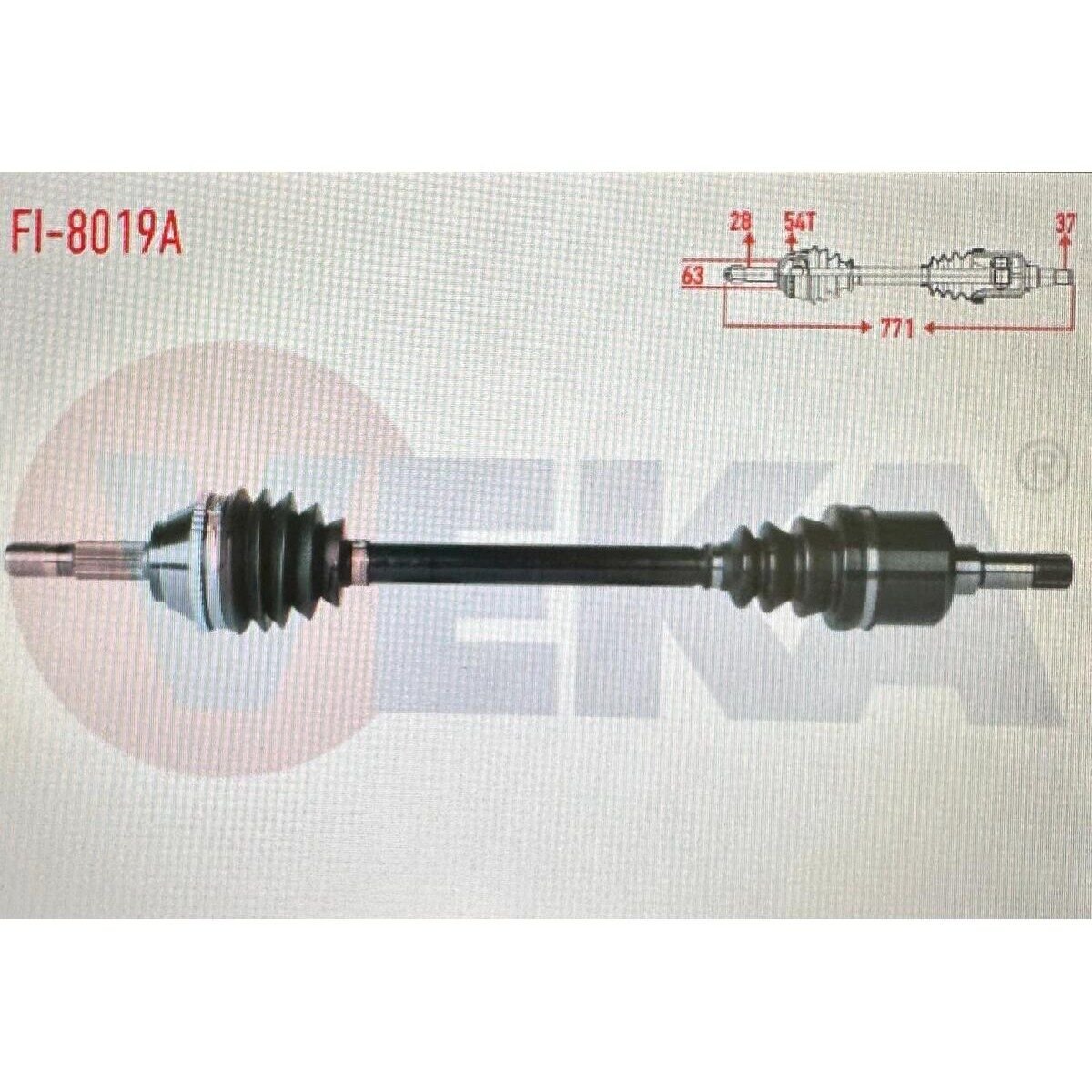 AKS SOL PEUGEOT BOXER 1-2 15''